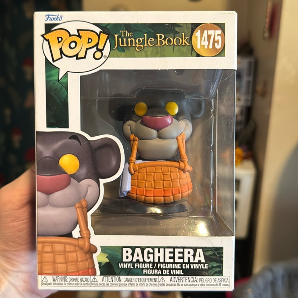 Disney the jungle book bagheera funko pop figurine brand new